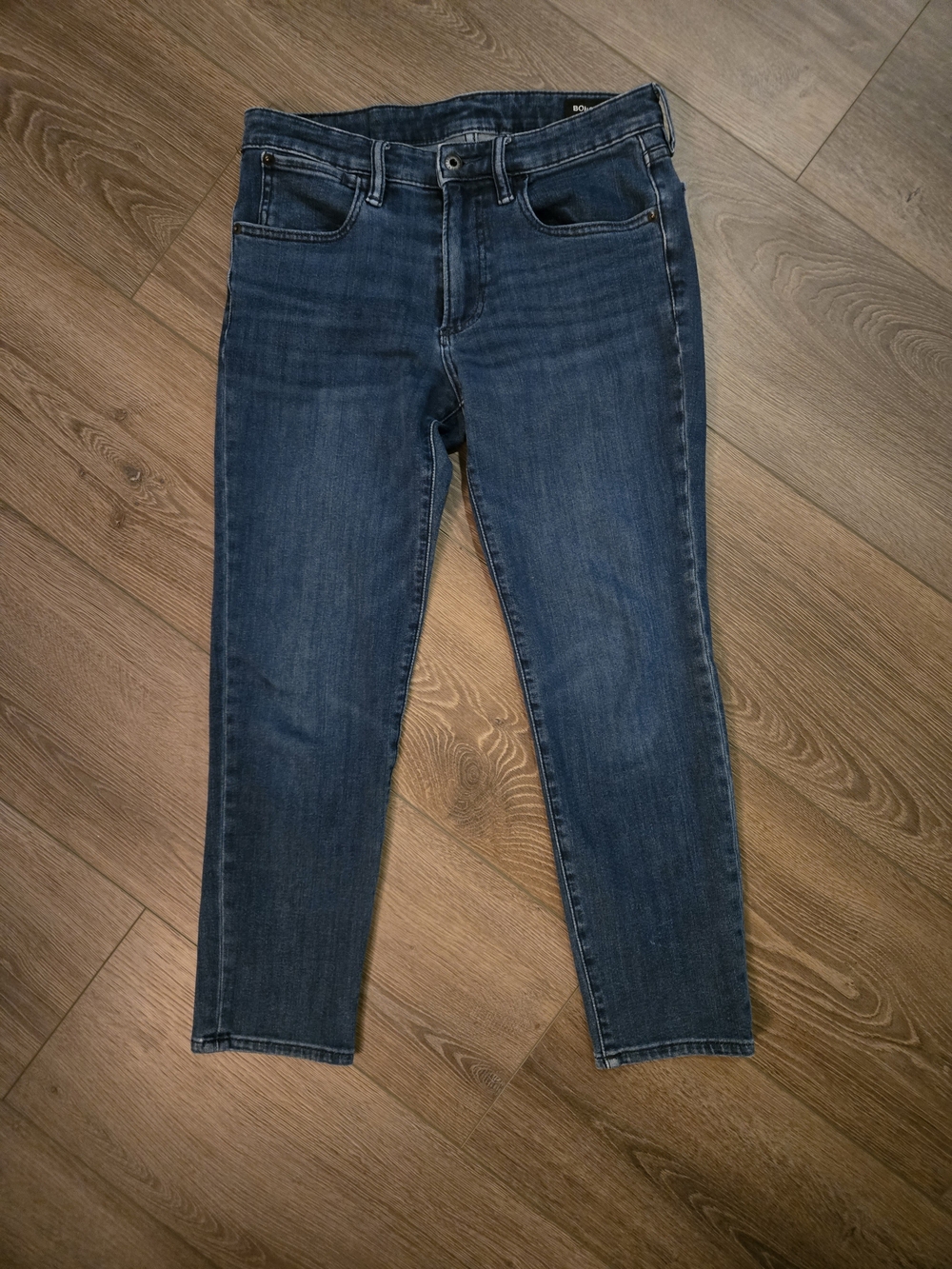 Bonobos Men's Skinny Jeans in Dark Blue Wash